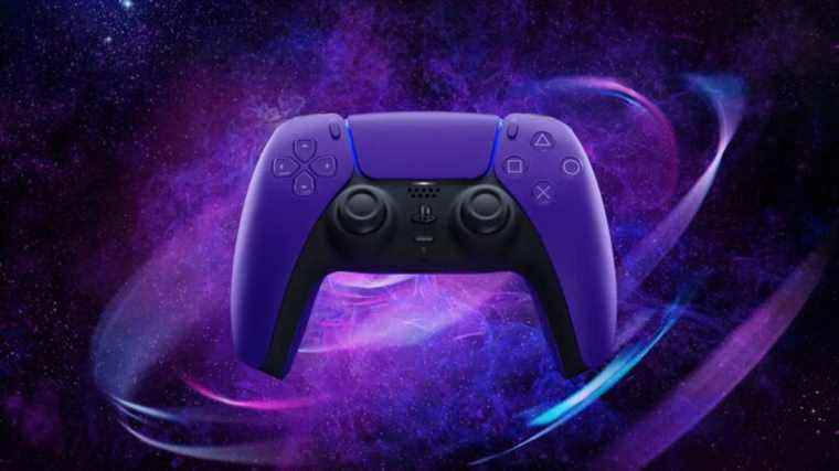 Galactic Purple DualSense controller for PS5