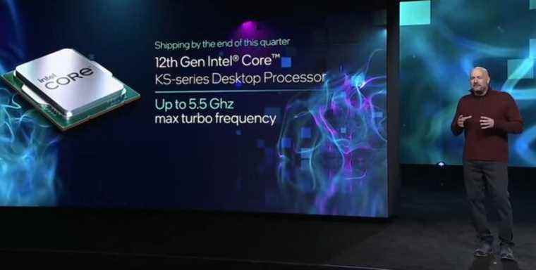 Intel affiche le Core i9-12900KS avec une horloge boost de 5,5 GHz, un tout-cœur de 5,2 GHz