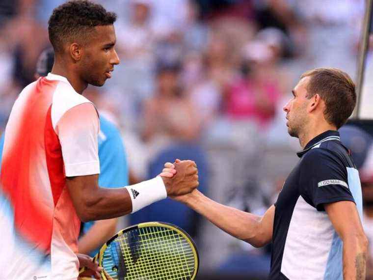 ‘J’AI PANIQUE’: Evans déplore la défaite en deux sets contre Auger-Aliassime