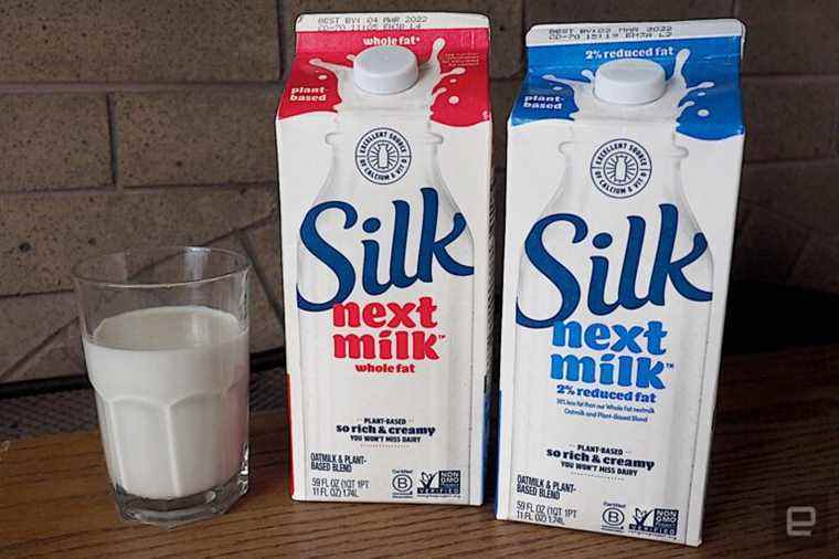 J’ai essayé le Nextmilk inspiré des produits laitiers de Silk et je n’ai pas été dupe