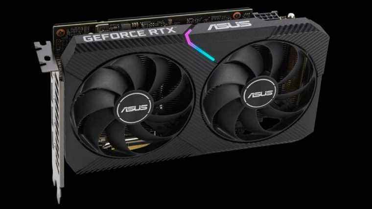 Juste comme ça, le RTX 3050 8 Go de Nvidia est en rupture de stock partout