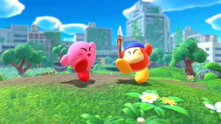 Kirby et la bande-annonce de la terre oubliée montre de nouvelles capacités et un jeu en coopération
