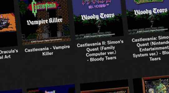 Konami célèbre le 35e anniversaire de Castlevania avec des NFT que personne n'a demandé