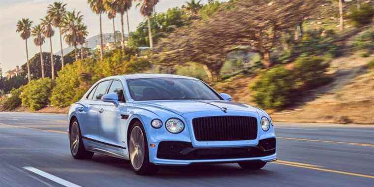 La Bentley Flying Spur hybride 2022 représente la tradition en transition