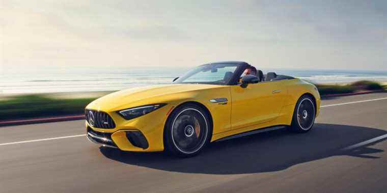 La Mercedes-AMG SL 2022 réaffirme sa place dans le monde