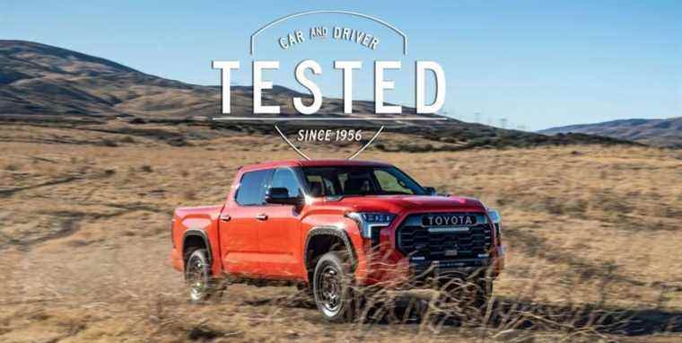 La Toyota Tundra hybride 2022 ne peut pas suivre Chevy et Ford