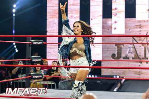 lutte contre l'impact mickie james