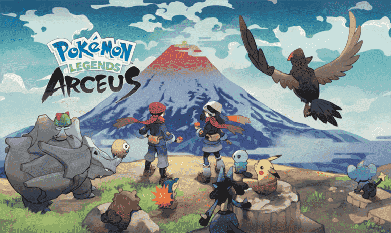 Pokemon Legends Arceus obtient un aperçu du gameplay massif