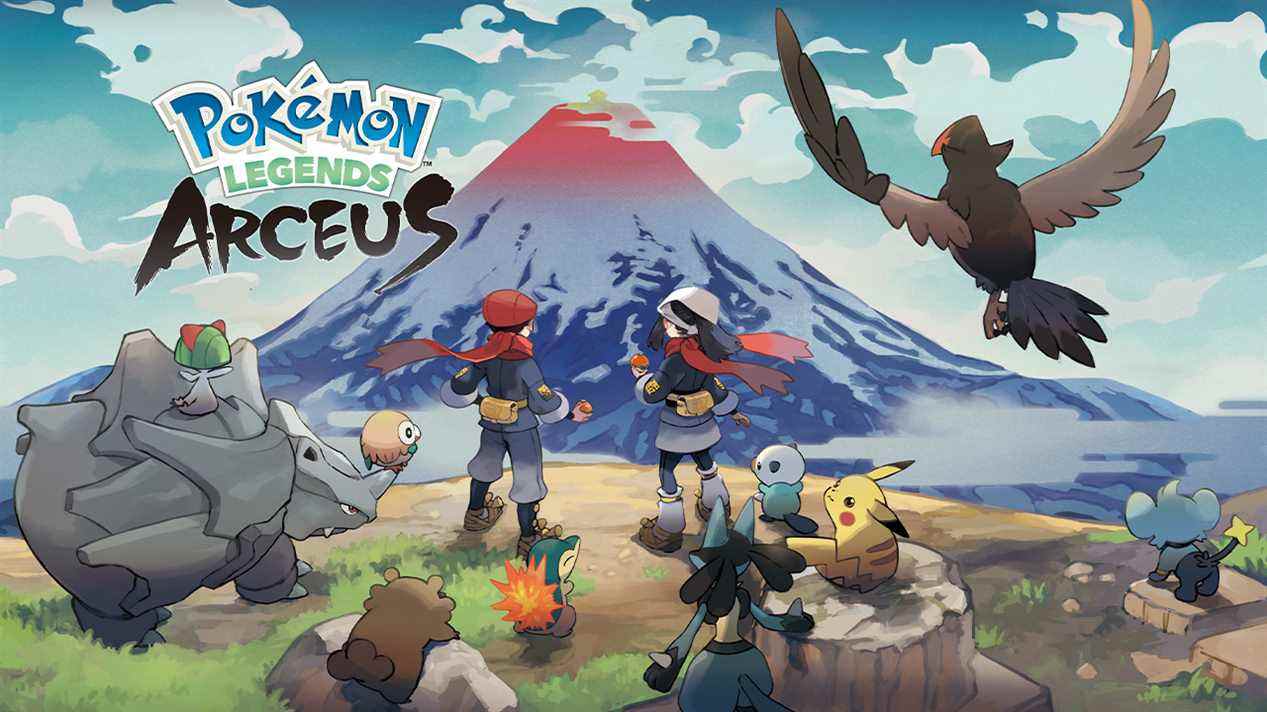 La cinématique d'ouverture de Pokémon Legends : Arceus a fuité
