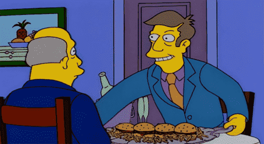 La scène des Simpsons Steamed Hams transformée en jeu d'aventure jouable