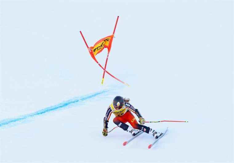 La skieuse alpine Valérie Grenier se rapproche du podium à l’approche des Jeux olympiques