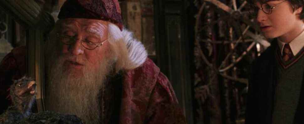 La star de Harry Potter se souvient des hijinks amusants sur le plateau avec Maggie Smith, l'acteur original de Dumbledore, Richard Harris