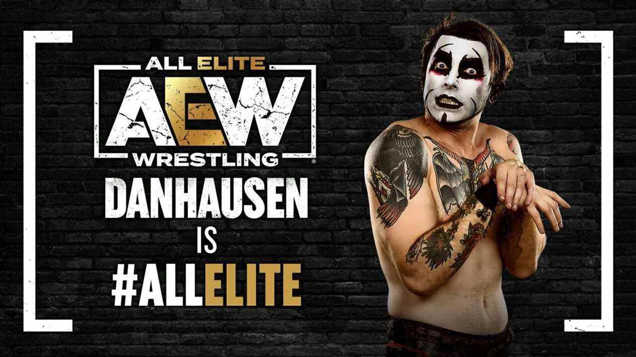 La superstar de la lutte Danhausen signe avec AEW
