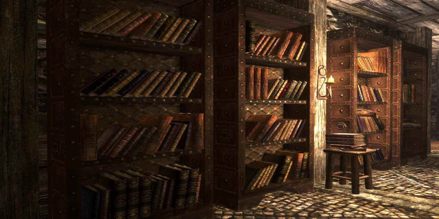 La vidéo de Skyrim montre ce qui se passe lorsque les joueurs jettent une tonne de livres au même endroit
