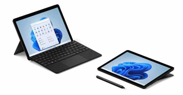 Lancement du nouveau Surface Go 3 noir mat de Microsoft avec une connectivité LTE en option