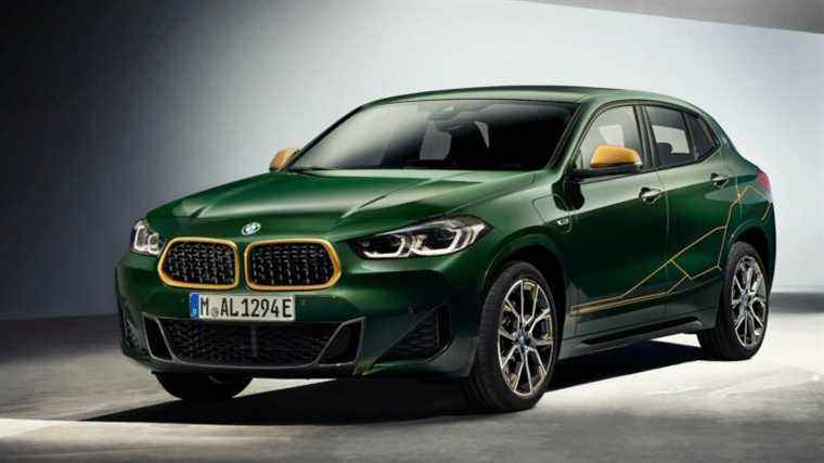 Le BMW X2 Edition 2023 GoldPlay aime Goooooooooold