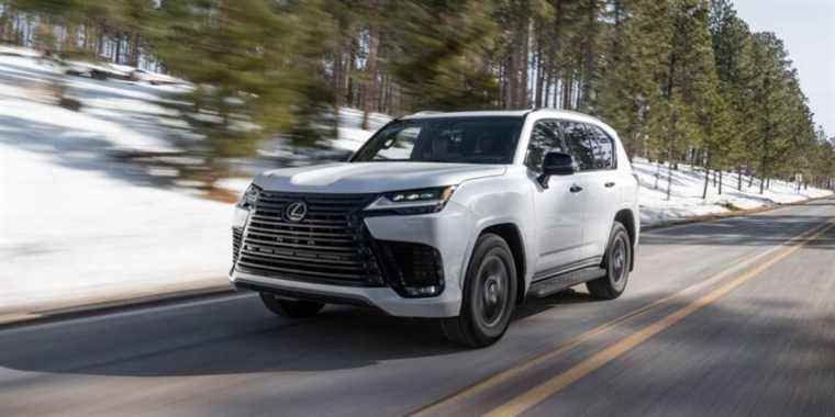 Le Lexus LX600 2022 élargit son attrait pour faire cavalier seul