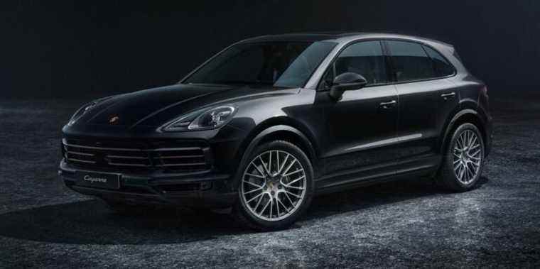 Le Porsche Cayenne Platinum Edition 2022 s’habille VUS, Coupé