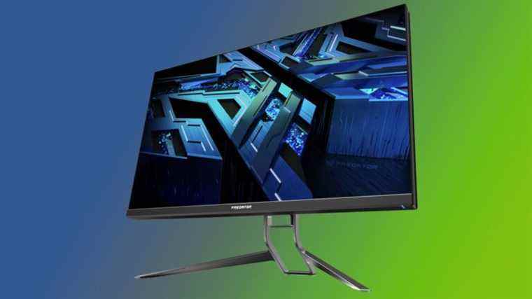 Le Predator X32 FP d’Acer pilote les moniteurs de jeu 4K à 165 Hz