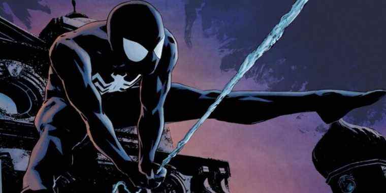 Le bug Spider-Man de Marvel montre à quoi pourrait ressembler le costume principal Symbiote de la suite
