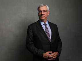 Dave McKay, président et chef de la direction de la Banque Royale du Canada, à Davos, en Suisse, en 2020.