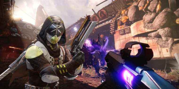 Le joueur de Destiny 2 bat le solo de Phry'Zhia d'Avarice sur son téléphone
