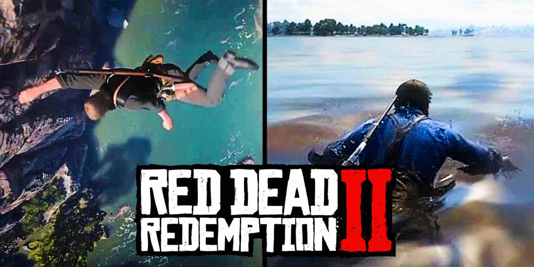 Le joueur de Red Dead Redemption 2 documente chaque saut en hauteur du jeu
