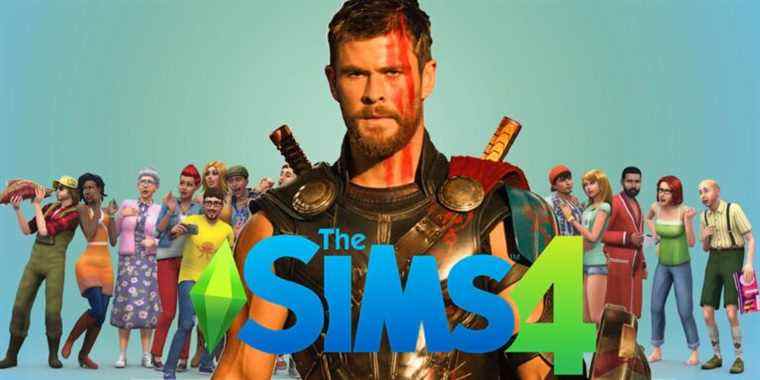 Le joueur des Sims 4 crée un Chris Hemsworth super précis dans le jeu
