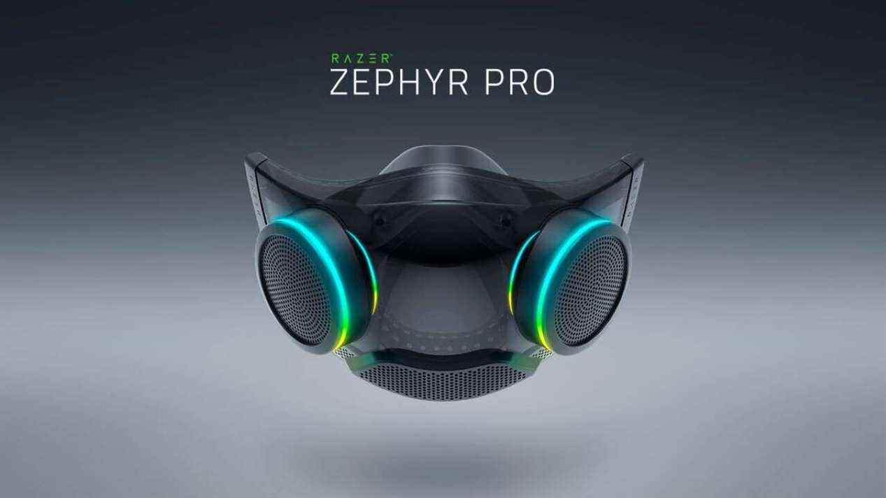 Le masque Razer Zephyr Pro amélioré ajoutera une amplification vocale
