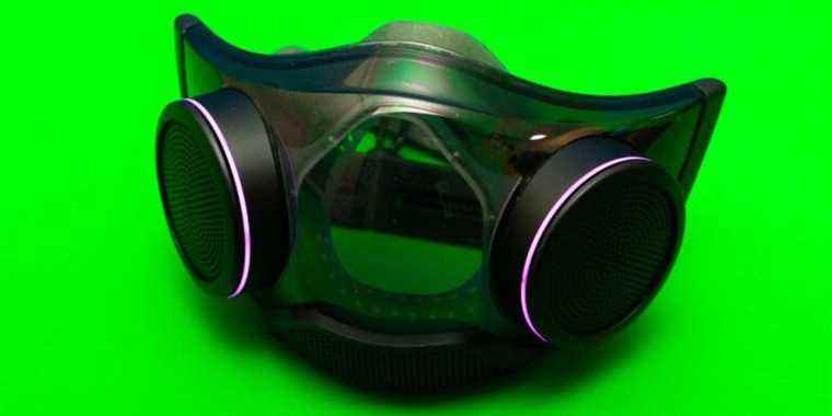 Le masque Zephyr de Razer ajoute une amplification vocale
