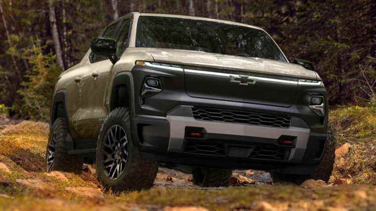 Le modèle hors route Chevy Silverado EV Trail Boss casse la couverture !