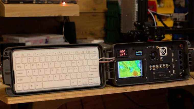 Le pont de survie Raspberry Pi ARK-io sert également de station météo mobile