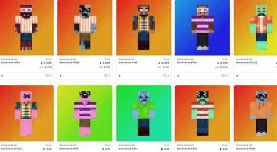 Le projet NFT Minecraft vend 1,2 million de dollars en jetons et supprime tout quelques jours plus tard