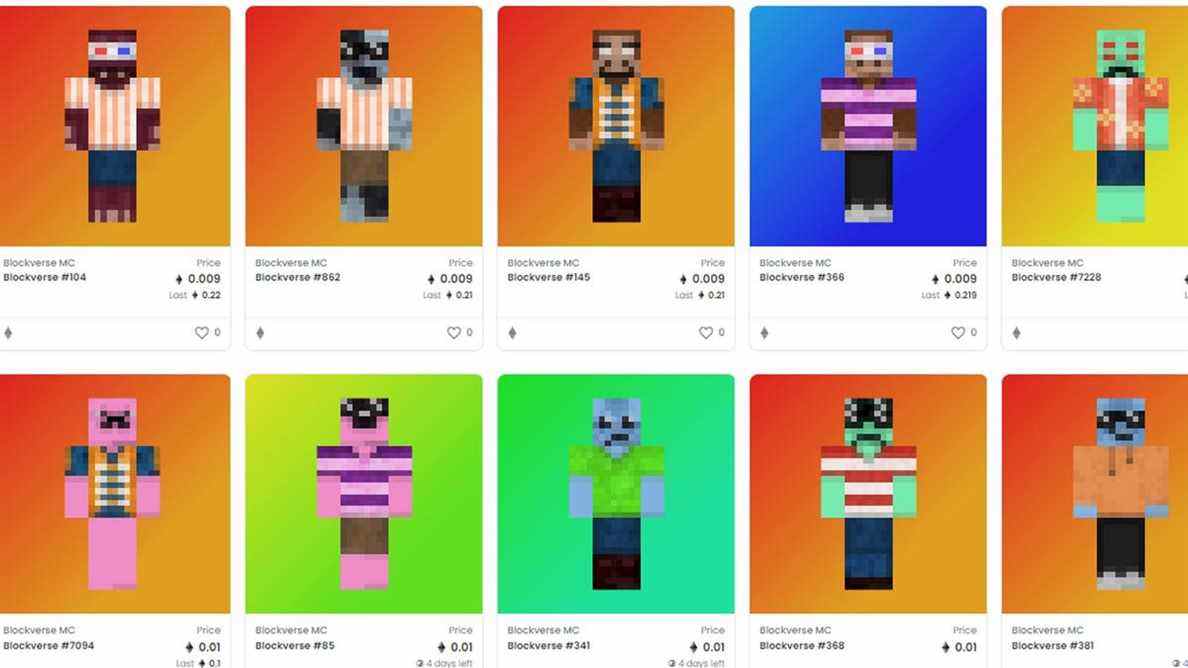 Le projet NFT Minecraft vend 1,2 million de dollars en jetons et supprime tout quelques jours plus tard
