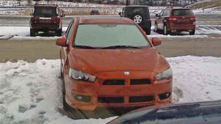 Le prototype Dodge-Mitsubishi perdu, vu pour la dernière fois en 2010, aurait pu devenir une Lancer Evo américaine