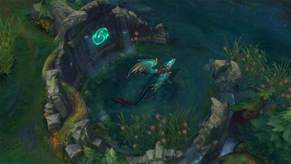 The League of Legends Ocean Drake et Elemental Rift