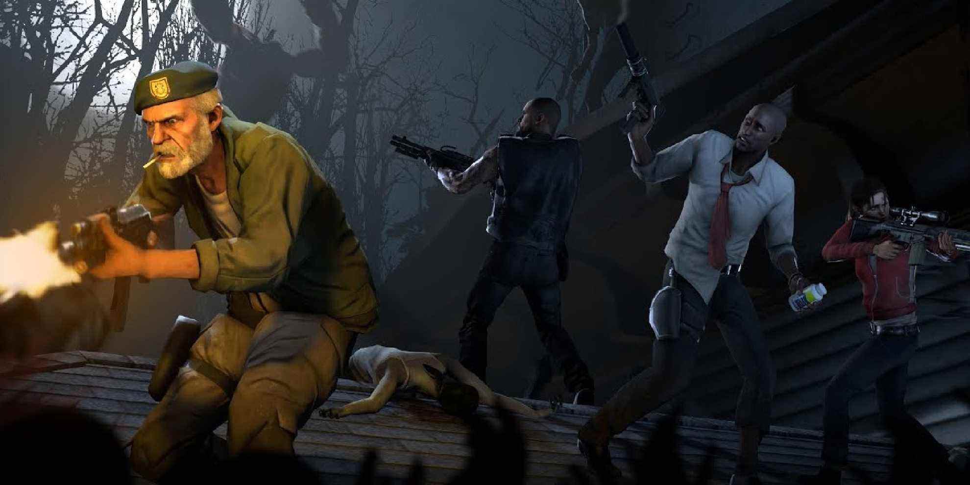 Left 4 Dead 2 voit Spike chez les joueurs après la vidéo de comparaison de Back 4 Blood
