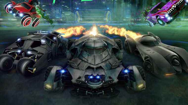 Les Batmobiles de l’ère Affleck, Bale et Keaton retournent à Rocket League