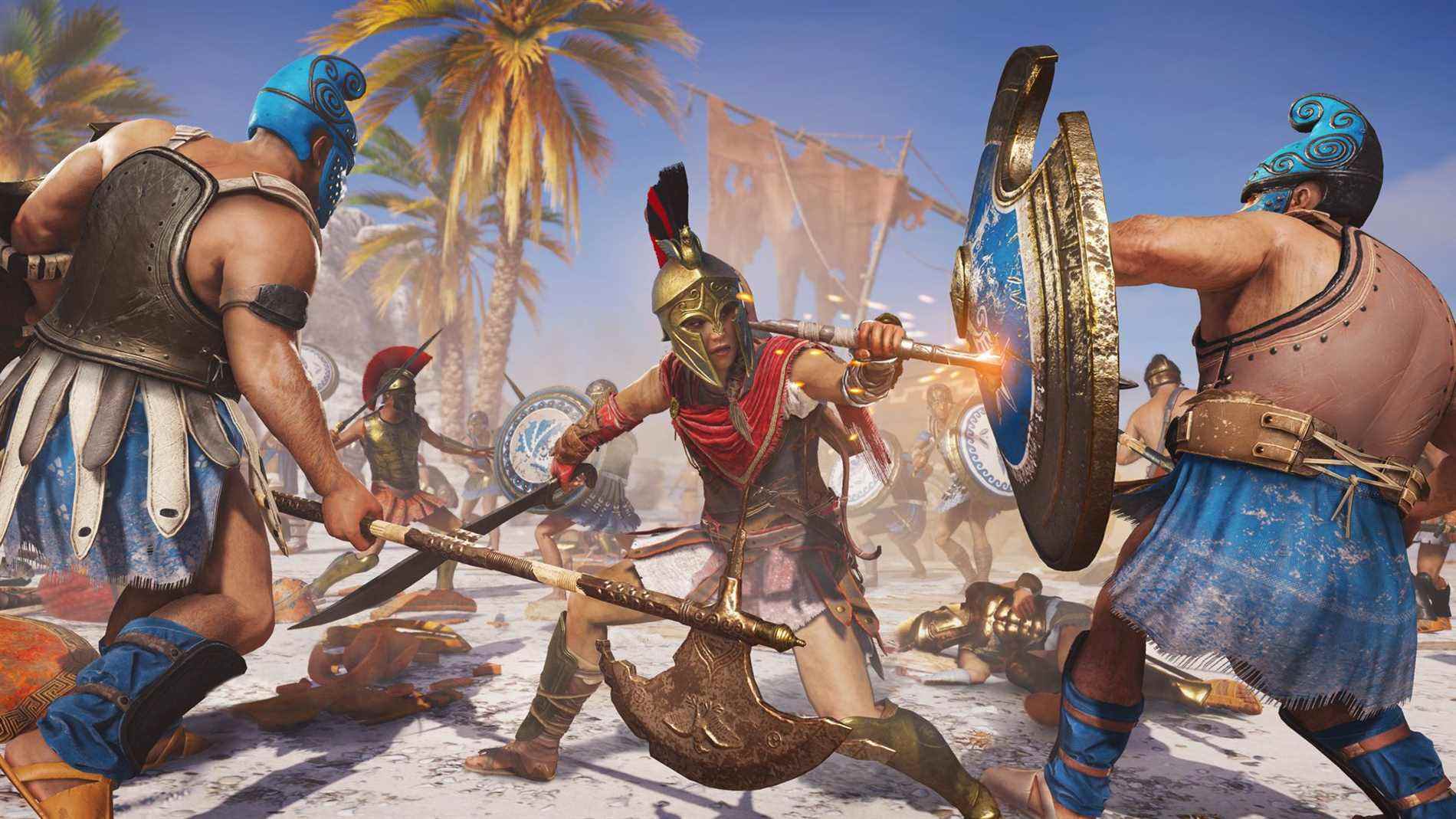 Les PNJ stupidement courageux d'Assassin's Creed Odyssey sont l'une des nombreuses raisons pour lesquelles c'est le meilleur de la série
