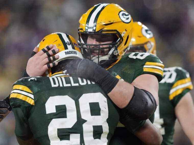 Les Packers remportent la première place de la NFC avec la déroute des Vikings