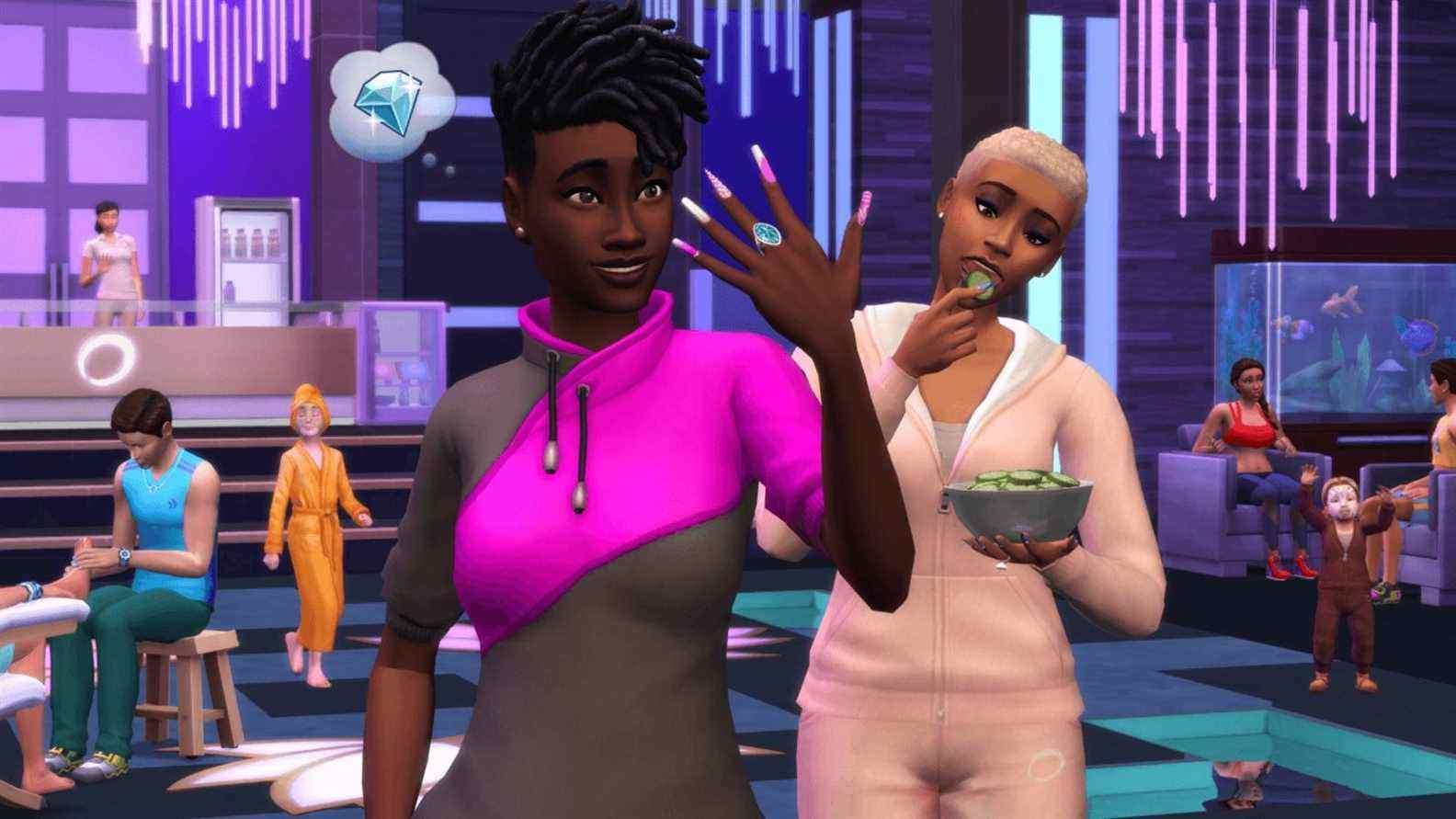     Les Sims 4 rafraîchissent son pack Spa Day avec des concerts de nail art et de bien-être

