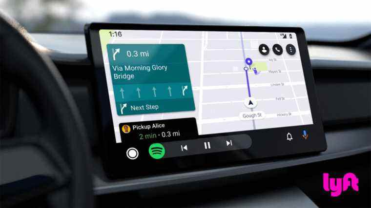 Les chauffeurs Lyft et Kakao pourront bientôt accepter les demandes de course via Android Auto