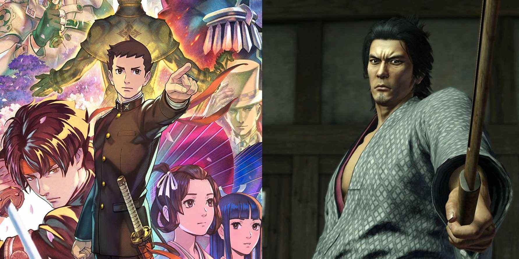 Les chroniques de Great Ace Attorney prouvent qu'il est temps de localiser Yakuza Ishin et Kenzan
