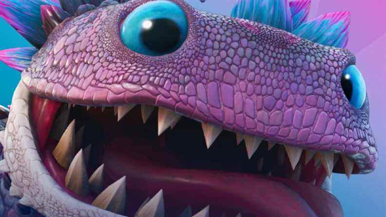 Les dinosaures géants errent sur Fortnite alors que les tours inclinées reviennent
