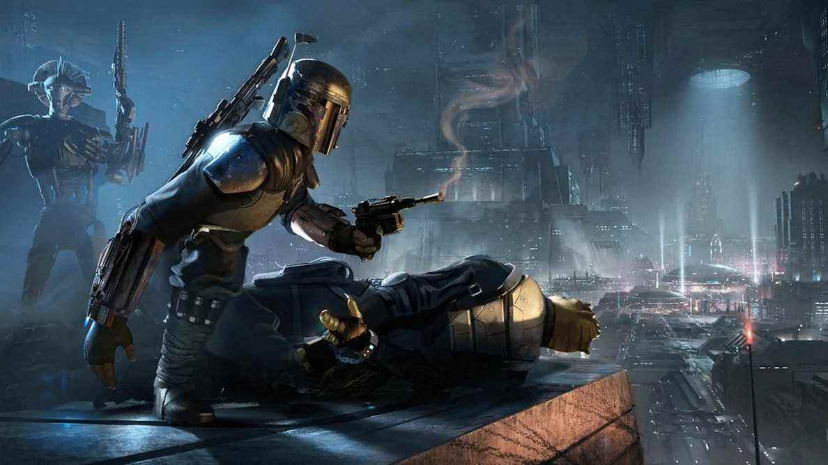 Les images du jeu Star Wars annulées taquinent l'action de chasse à la prime de Boba Fett
