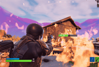 Un pistolet lance-fusées dans Fortnite Chapitre 3