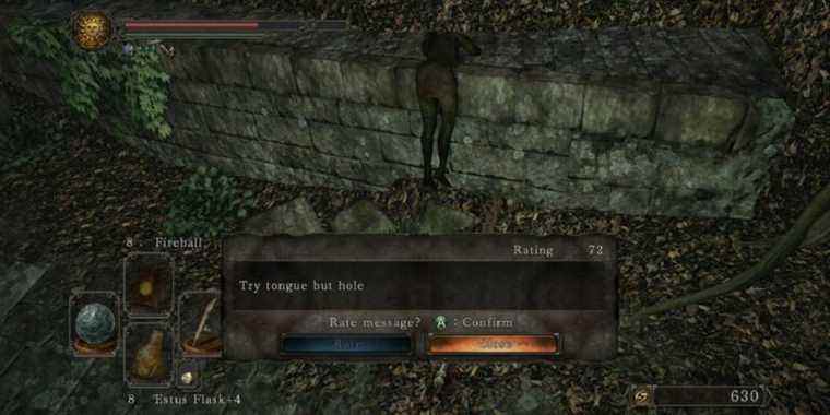 Les messages de Dark Souls sont la meilleure communication dans les jeux
