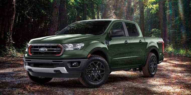 Les nouvelles couleurs de l’édition Splash du Ford Ranger 2022 dévoilées