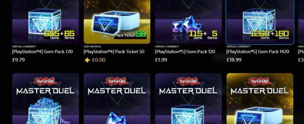 Les propriétaires de PS Plus peuvent obtenir 50 packs de cartes YuGiOh Master Duel gratuits dès maintenant