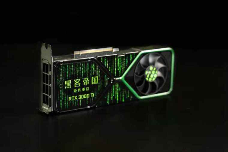 Les résidents chinois peuvent gagner ce Nvidia RTX 3080 Ti sur le thème de Matrix 
